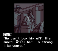 Damn you, Kane