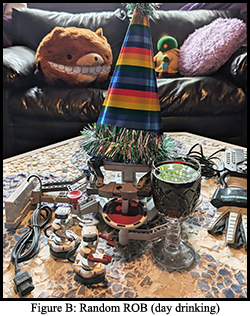 In front of the kids?