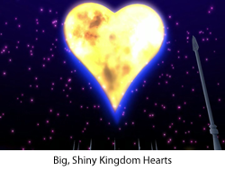Kingdom Hearts is light and shiny!