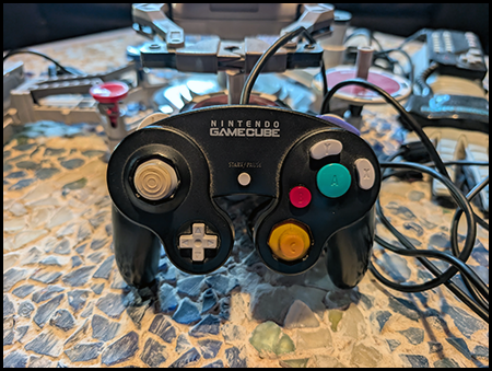 Look at that A button